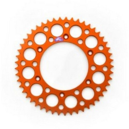 Zębatka tylna RENTHAL 50t KTM orange