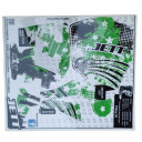 Okleina na buty JETT green/black (43-44) M