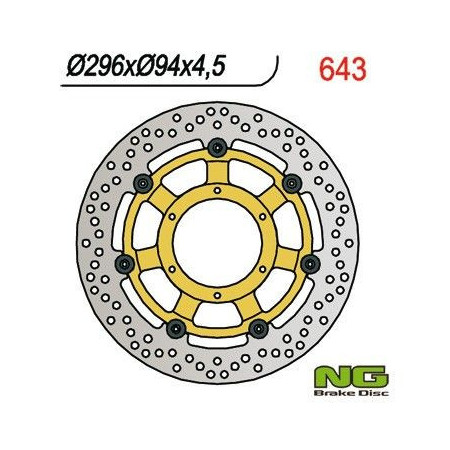 Tarcza hamulcowa cbr 600 f4