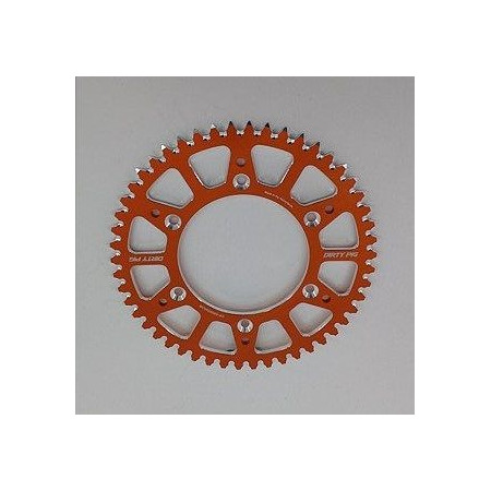 Zębatka tylna KTM sx/sxf aluminum 49t orange