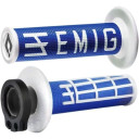 Manetki ODI emig v2 lock-on grip zestaw niebieskie