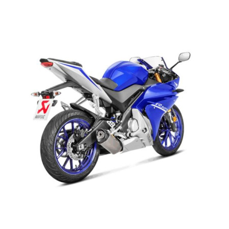 Kompletny układ wydechowy rac ti/carbon yzf-r125 1
