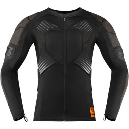 Shirt fa compress blk xl