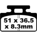Klocki hamulcowe EBC SFA SYM DD50