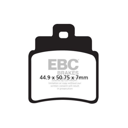 Klocki hamulcowe EBC SFA HH SYM GTS125