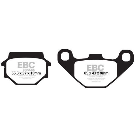 Klocki hamulcowe EBC SFA CARBON AEON ELITE