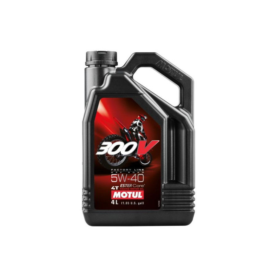 Olej silnikowy MOTUL 300v 4T 5w40 4l