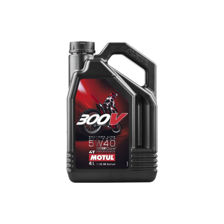 Olej silnik MOTUL 300v 4T fl OFF road 5w40 4l (syn