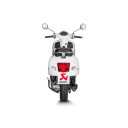 Tłumik AKRAPOVIC ss/carbon blk gts125