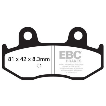 Klocki hamulcowe EBC sfac411