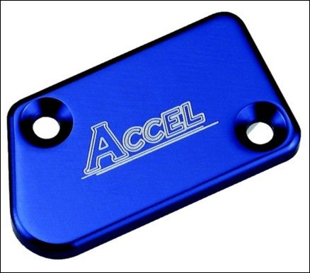 Pokrywa pompy hamulcowej przód ACCEL HONDA blue