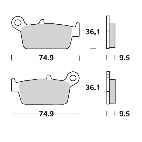 Klocki hamulcowe MOTO-MASTER KH131 (12)