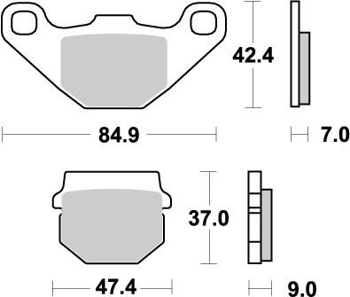 Klocki hamulcowe MOTO-MASTER KH83 (12)