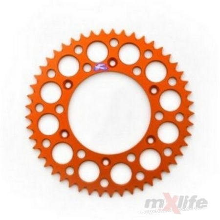 Zębatka tylna RENTHAL 49t KTM orange