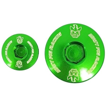 Korek inspekcyjny silnika zielony KAWASAKI/SUZUKI