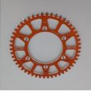 Zębatka tylna sx/sxf aluminium 48t orange