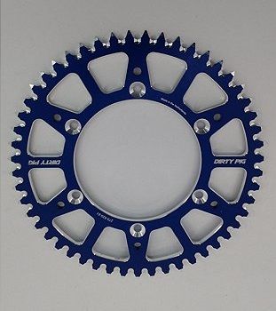 Zębatka tylna YAMAHA yz/yzf aluminum 50t blue