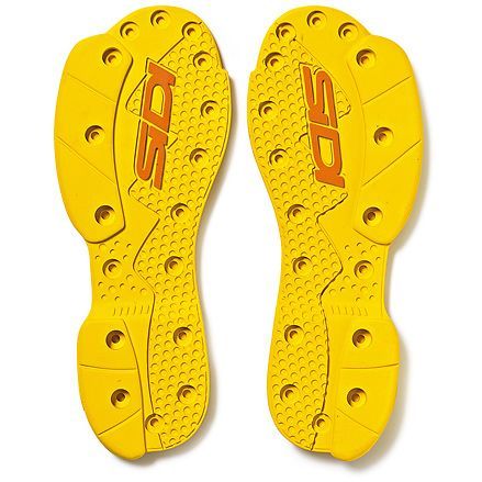 SIDI sms supermoto sole pair yellow 47-48