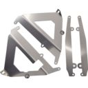 Osłona chłodnicy AXP aluminium BETA 300 xt ax1397