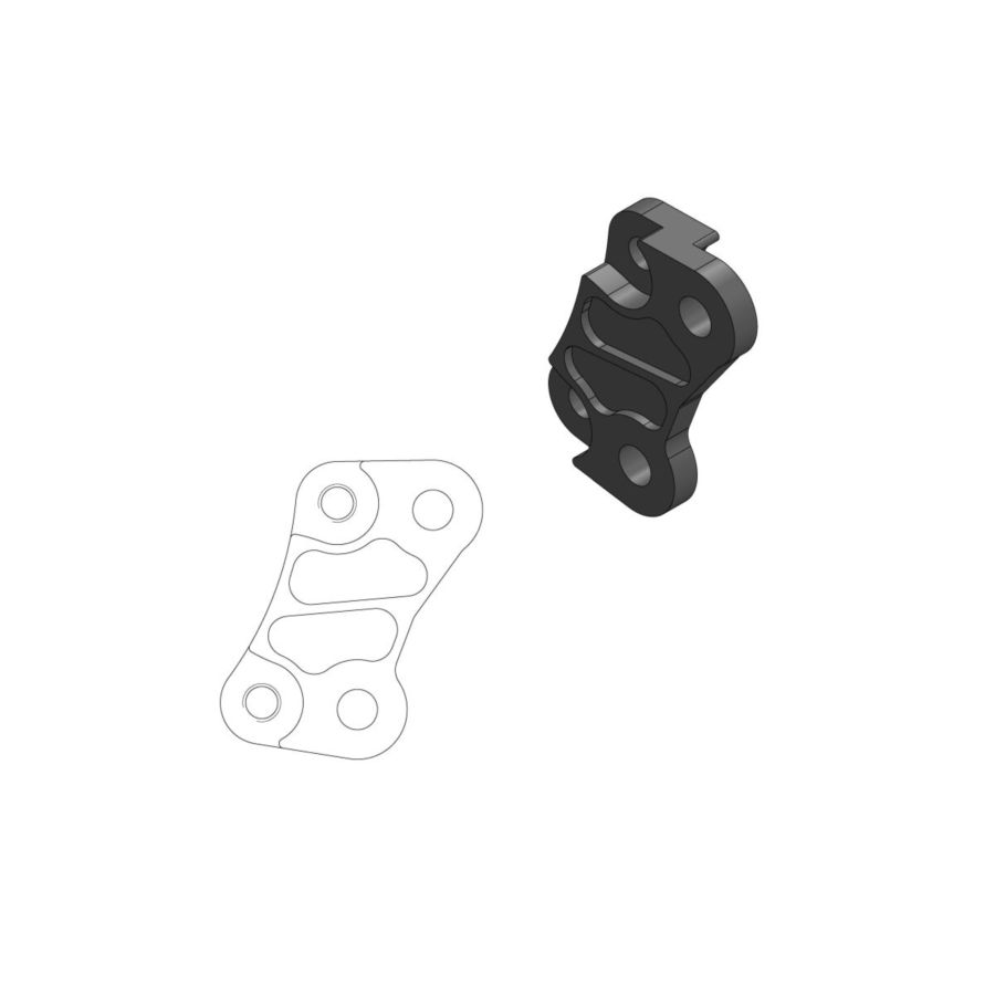Adapter zacisku hamulca MOTO-MASTER