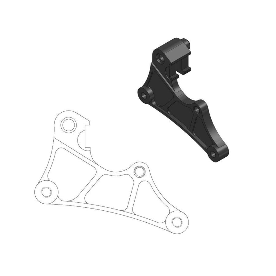 Adapter zacisku hamulca MOTO-MASTER sm