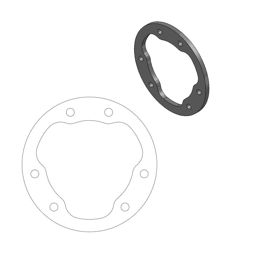 Adapter zacisku hamulca MOTO-MASTER