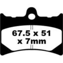 Klocki hamulcowe EBC FA APRILIA RS125