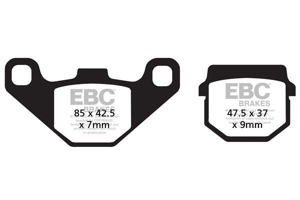 Klocki hamulcowe EBC SFA HH HYOSUNG SF50