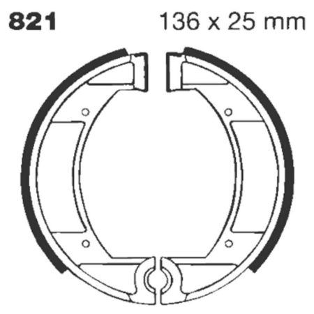 Szczęki hamulcowe EBC MAICO F100 GS125 GS175 GS250
