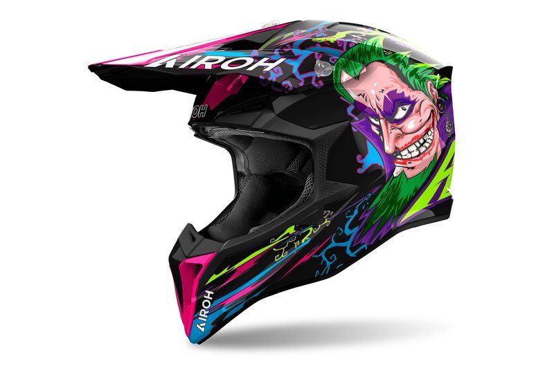 Kask AIROH WRAAAP MUSIC GLOSS BLACK M