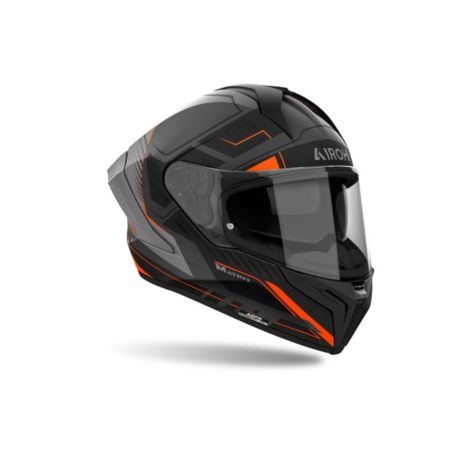 Kask AIROH MATRYX ROCKET ORANGE MATT BLACK XS