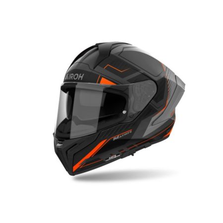 Kask AIROH MATRYX ROCKET ORANGE MATT BLACK 2XL