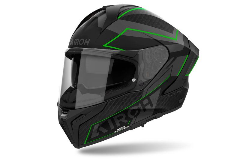 Kask AIROH MATRYX SENTINEL GREEN MATT BLACK M