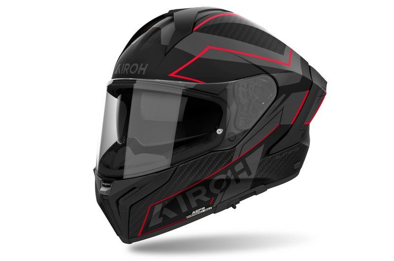 Kask AIROH MATRYX SENTINEL RED MATT BLACK S