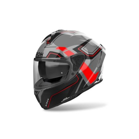 Kask AIROH SPARK 2 DART RED GLOSS szary S