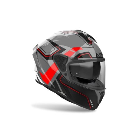 Kask AIROH SPARK 2 DART RED GLOSS szary XL