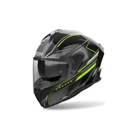 Kask AIROH SPARK 2 SHADOW YELLOW GLOSS BLACK M