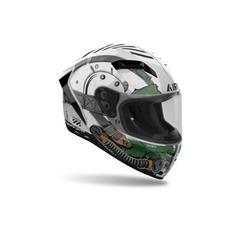 Kask AIROH CONNOR ALLIGATOR GLOSS WHITE S