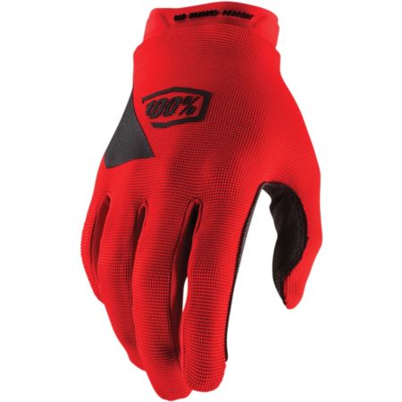 Rękawiczki 100% ridecamp red czerwony L