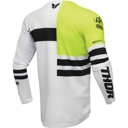 Bluza THOR LAUNCHMODE DOZER AC/BK biała S