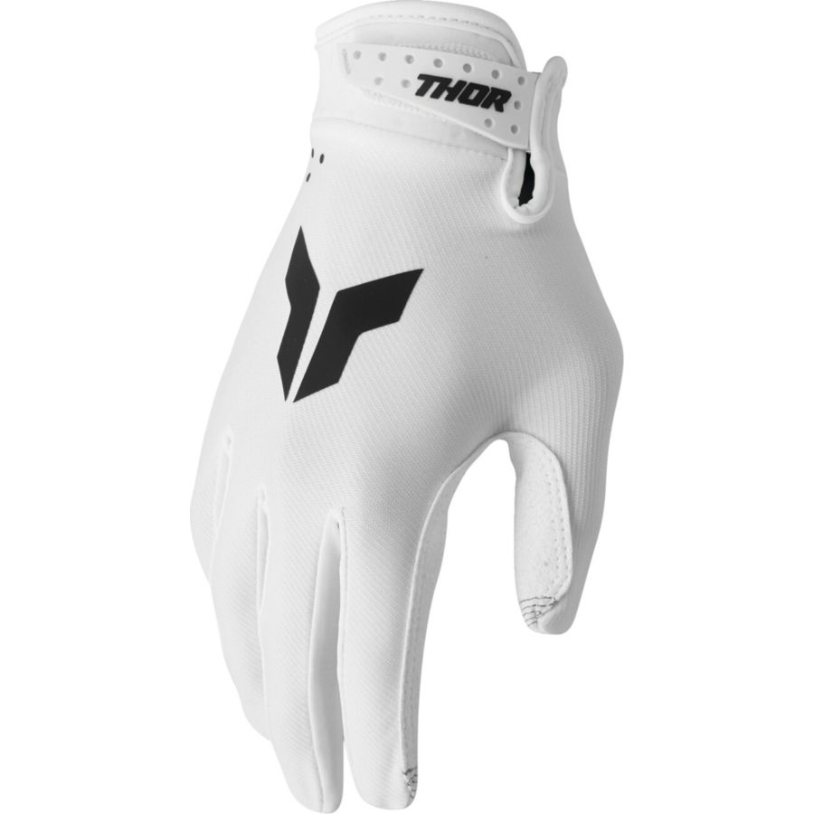 Rękawiczki THOR LAUNCHMODE WHITE białe XS