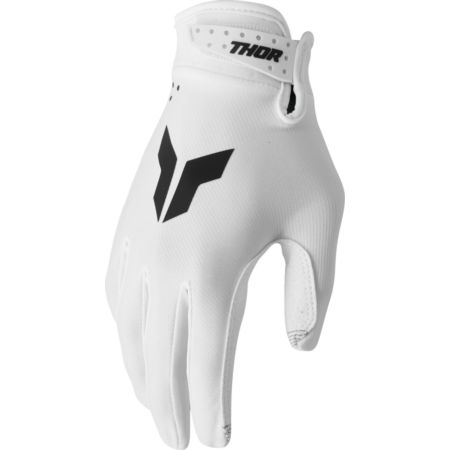 Rękawiczki THOR LAUNCHMODE WHITE białe XS