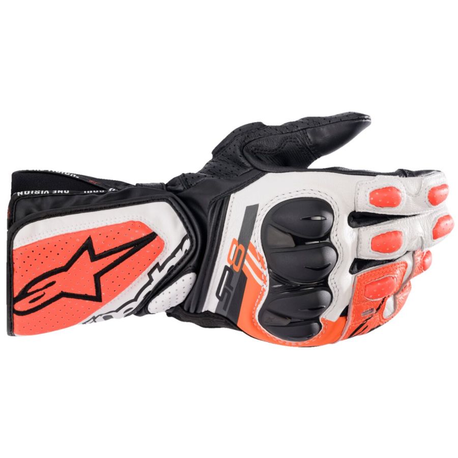 Rękawice ALPINESTARS sp-8 v3 bk/w/rd 2XL