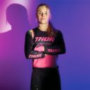 Bluza THOR pulse women rev charcoal/fluo pink S