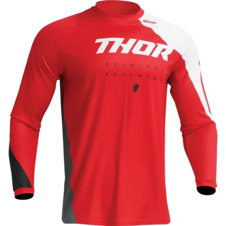 Bluza THOR sector edge rd/wh S