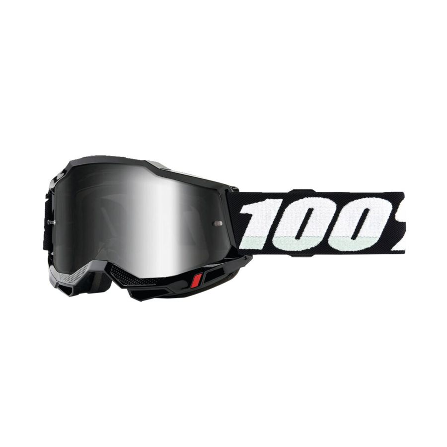 Gogle 100% accuri 2 JR black mir sil