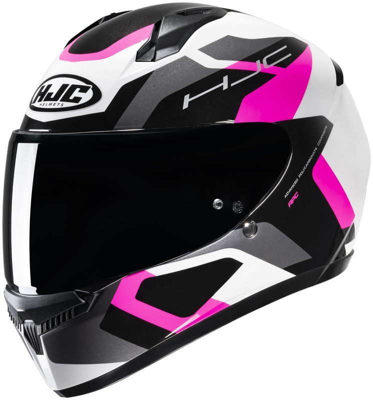 Kask HJC c10 tins black/pink mc8 l