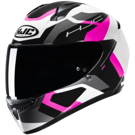 Kask HJC c10 tins black/pink mc8 l