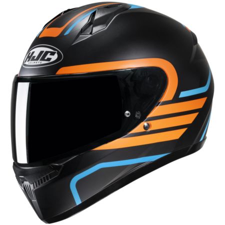 Kask HJC c10 lito bk/or/bl mc27sf l