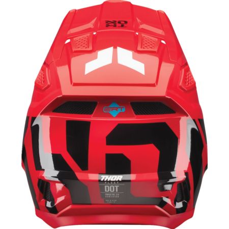 Kask THOR FLEET FORGE RED czerwony XS